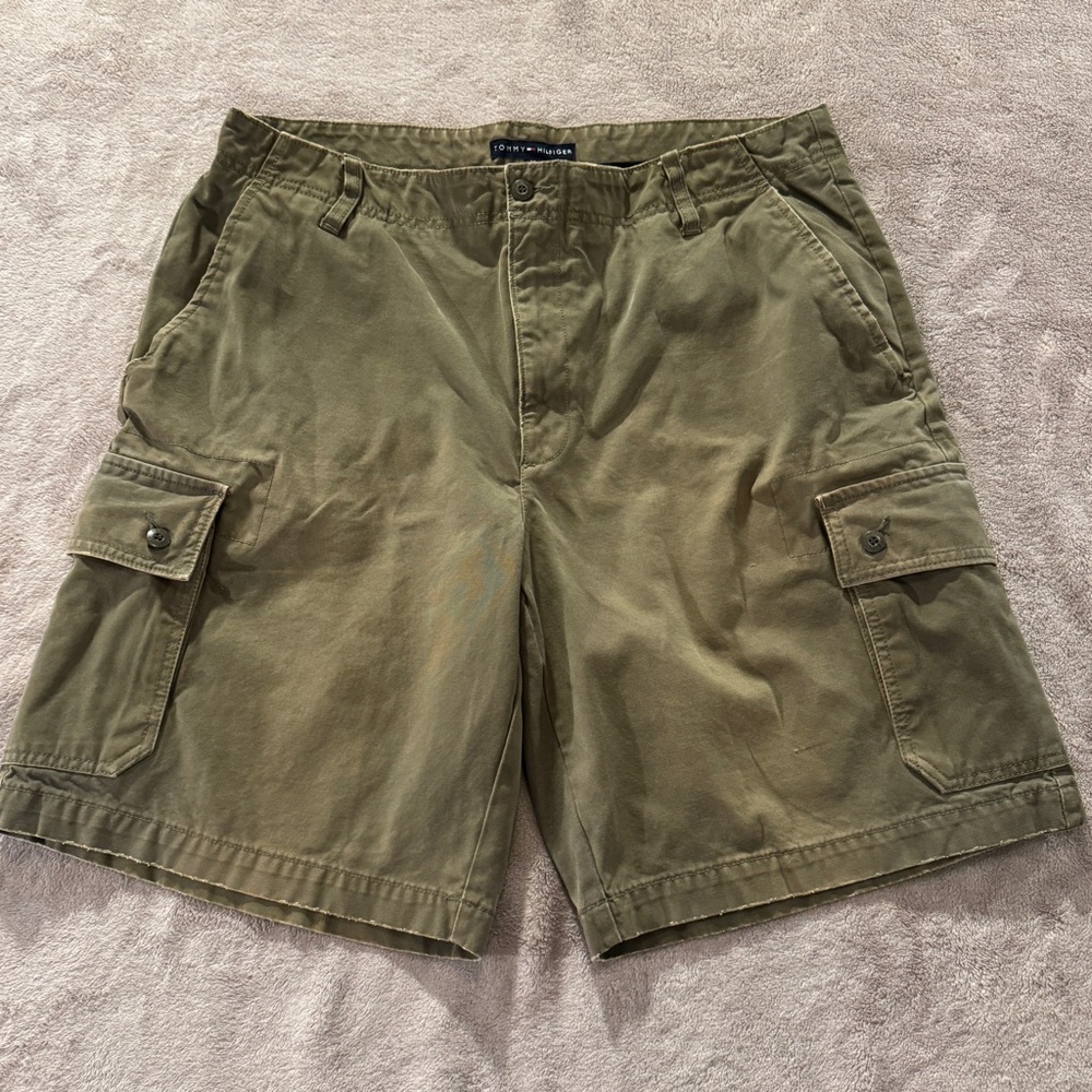 Tommy Hilfiger Khaki Cargo Shorts